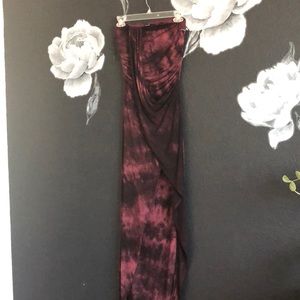 formal dress with slit